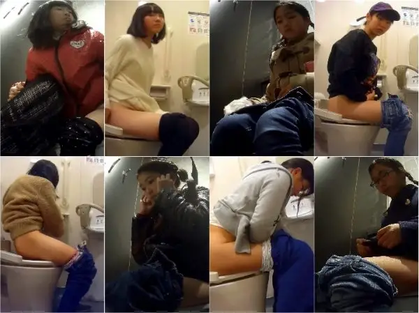 無修正/ 地下鉄トイレ和式スペシャル期間限