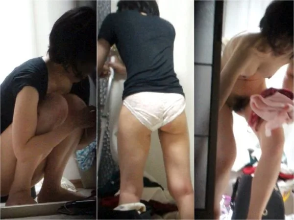※早期終了　かわいいJDの生着替え おっぱい Shower Locker Room