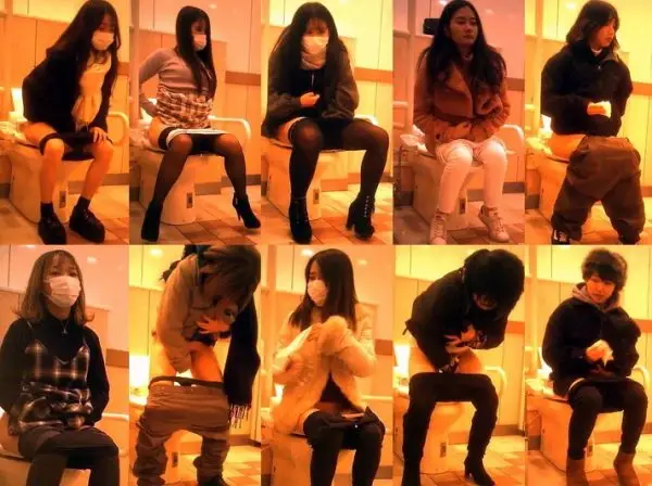 秘密の園　秋冬の女性トイレ part7-12 Toilet Voyeur