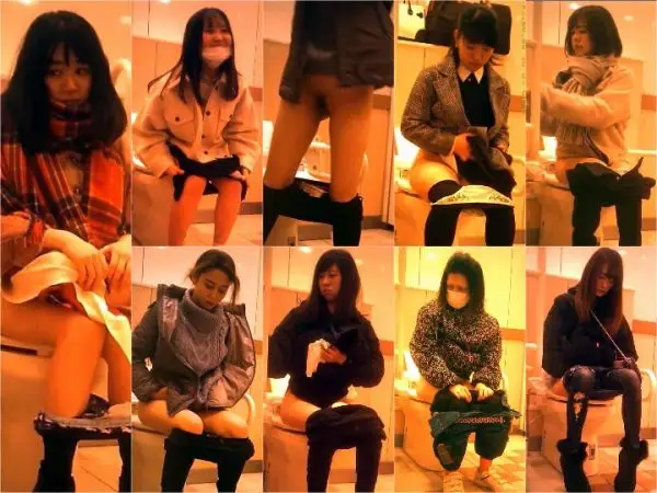 秘密の園　秋冬の女性トイレ part7-12 Toilet Voyeur