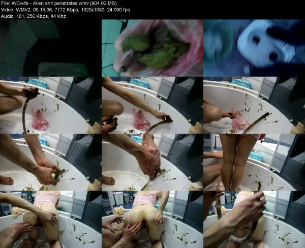 WCwife – Alien shit penetrates