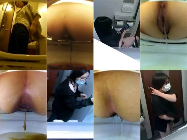 あの黄色靴下の子がついにこの寒い季節に大 Pooping Voyeur