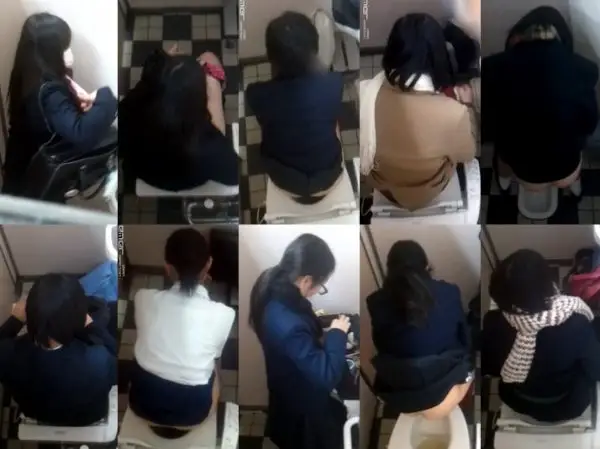 期間限定　特集3．6名の大　張り裂けそうな Pooping Voyeur