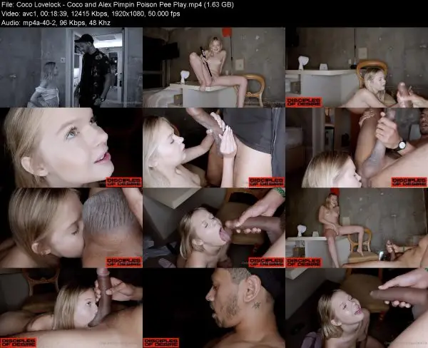 Coco Lovelock – Coco and Alex Pimpin Poison Pee Play