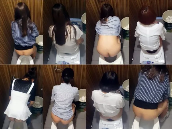 期間限定　美女盛合わせ公衆お手洗い　4 Toilet Voyeur