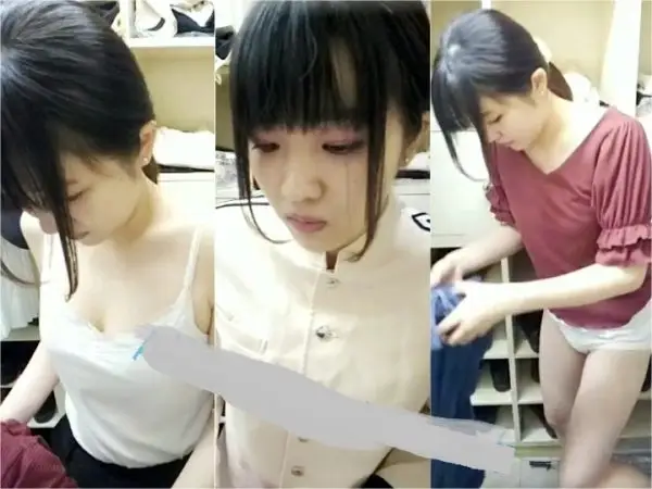 Changing Room 美人女子大生の脱衣所をこっそり