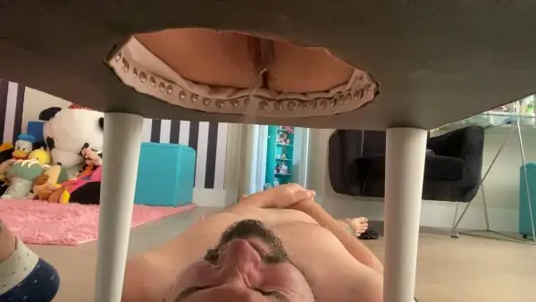 Lily Ann X – Feminist pees and farts on slaves face