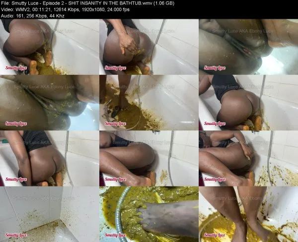 Smutty Luce – Episode 2 – SHIT INSANITY IN THE BATHTUB