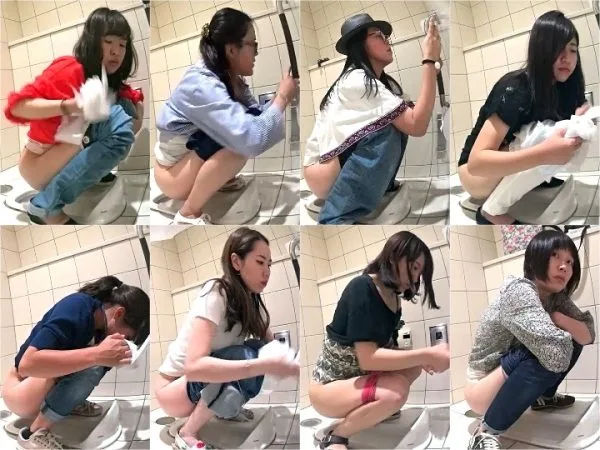 Japanese Voyeur 女子大生が集まる大学内トイレ観察