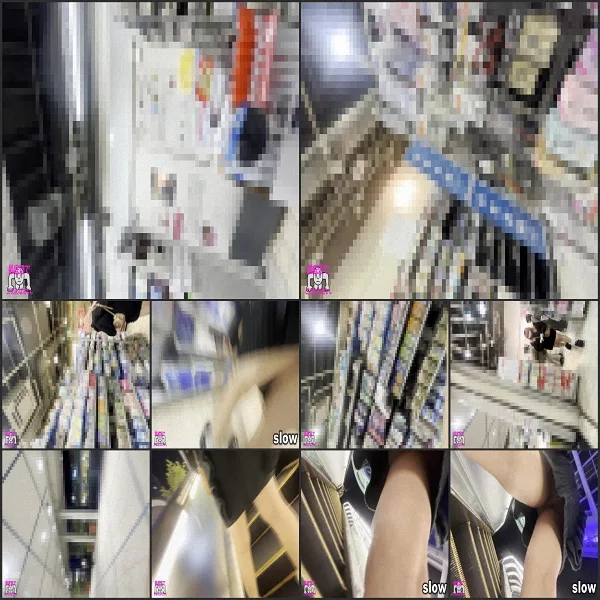 Upskirt 衝動的に撮れた【白P】 若干食い込み生活感