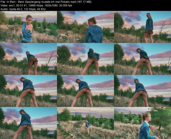 Ivi Rein – Beim Spaziergang musste ich mal Pinkeln