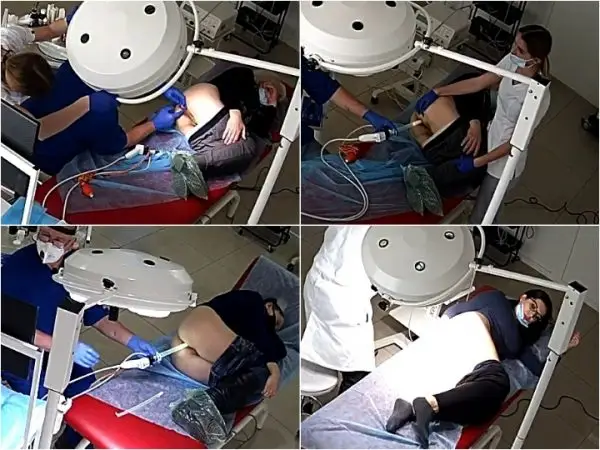 大腸内視鏡検査および直腸検査 Medical  Russian Voyeur