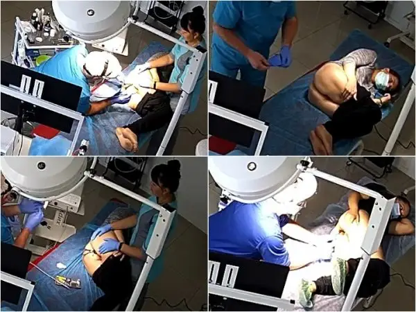 大腸内視鏡検査および直腸検査 Medical  Russian Voyeur