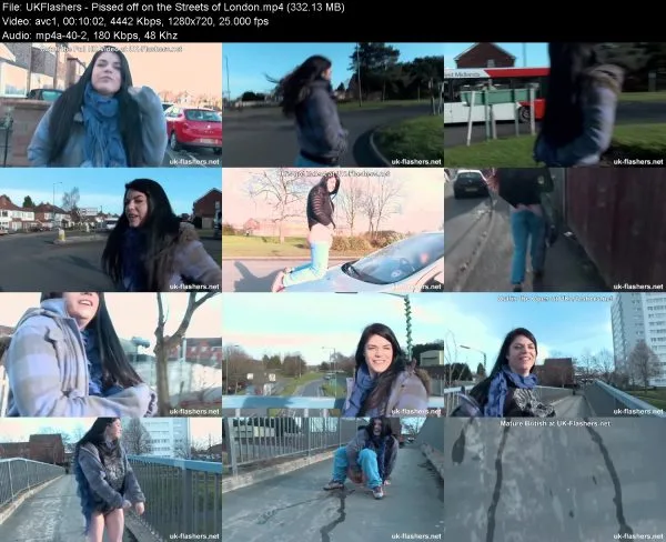 UKFlashers – Pissed off on the Streets of London