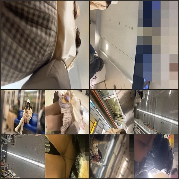 ツインテール清楚鬼カワK  超食い込みTを逆 Upskirt