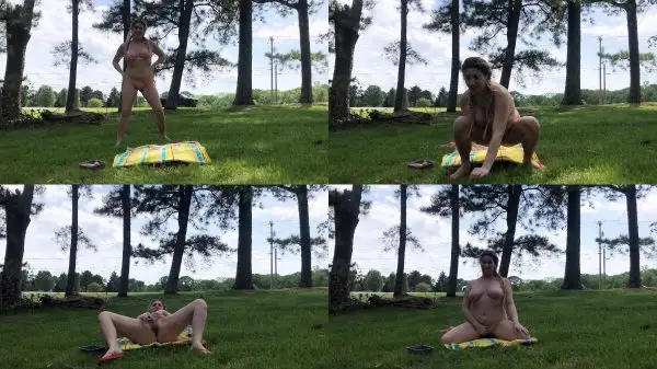 liv wild – public pee and masturbation