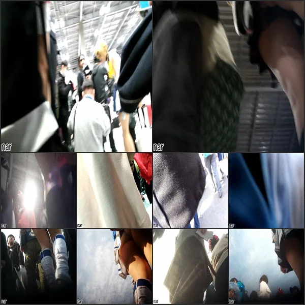けしからん、エスカレーターで盗撮を警戒 Upskirt