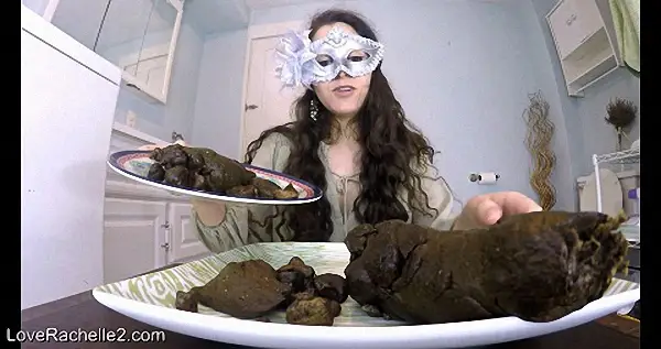 LoveRachelle – Goddess Feeds You SHIT Feast