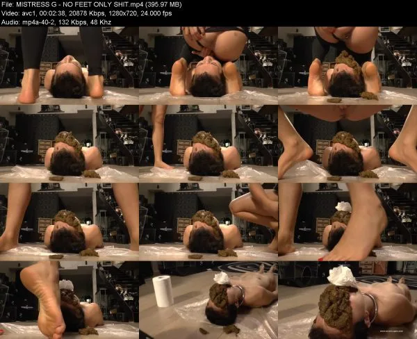 MISTRESS G – NO FEET ONLY SHIT