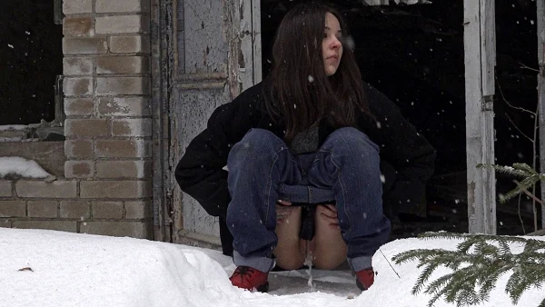Snowy Doorway