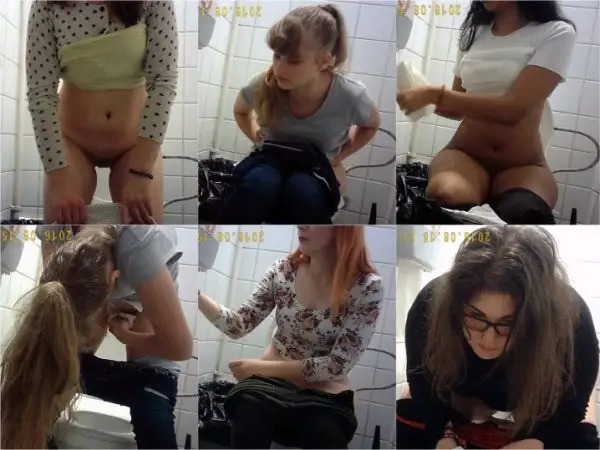 asian frontal voyeur Student restroom
