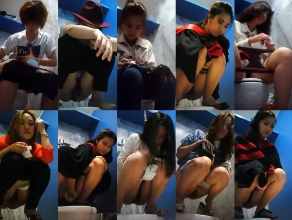 peeping Thailand student toilet 43