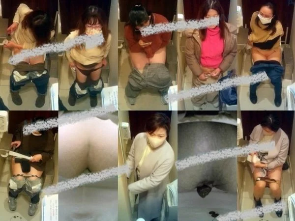 Toilet Voyeur 熟女の秘密 15