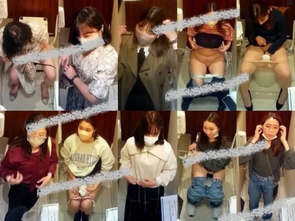 Toilet Voyeur 熟女の秘密 15