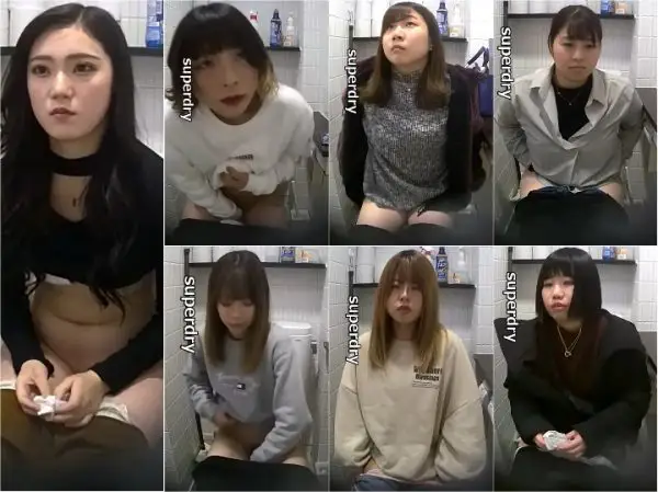 期間限定　和式1　洗面所個室3点撮り Japanese Voyeur