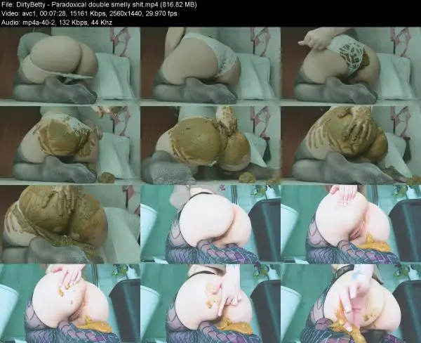 DirtyBetty – Paradoxical double smelly shit