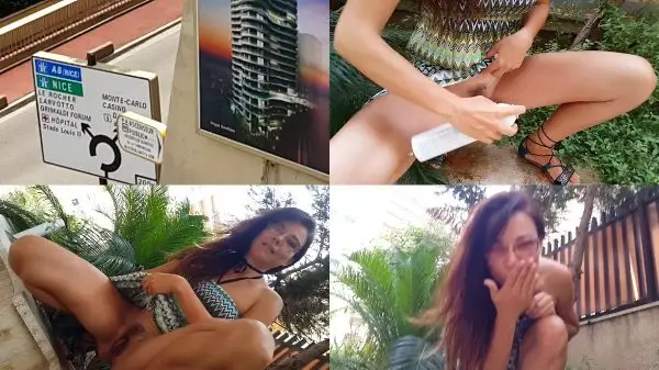 Dream4Angel – Pee and Pussy Refreshing in City Center
