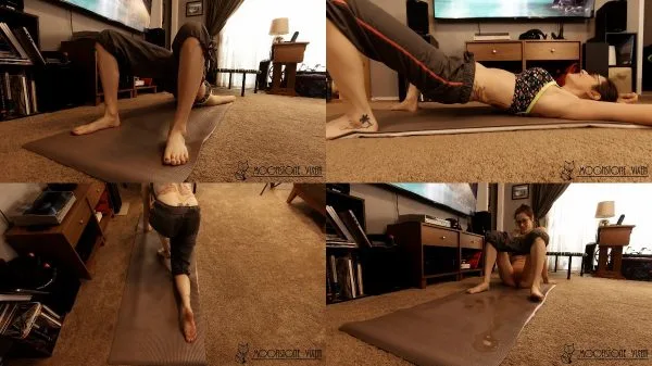 MoonstoneVixen – Dirty Piss on my youga mat