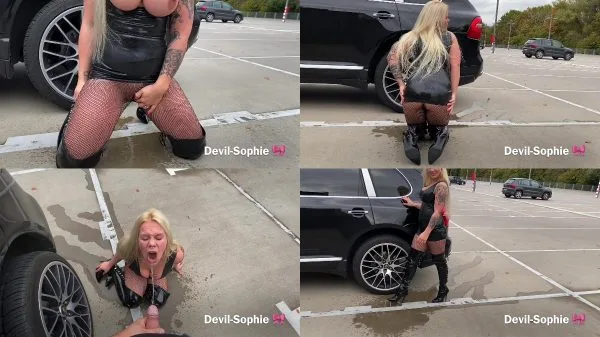 Sophie – Parking Piss slut