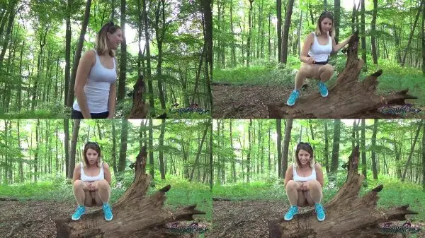 gypsypage – naughty in the forest pissed