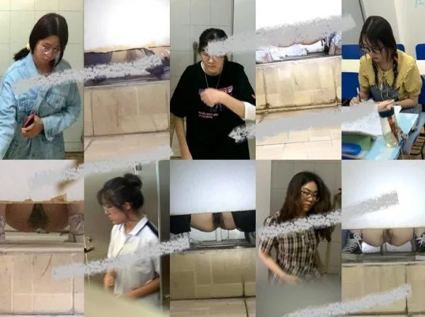 China Toilet Voyeur sifangktv 349-352 asian frontal voyeur poop