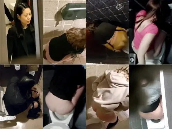 Amateur Public toilet spy