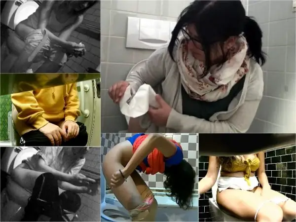 Amateur Public toilet spy