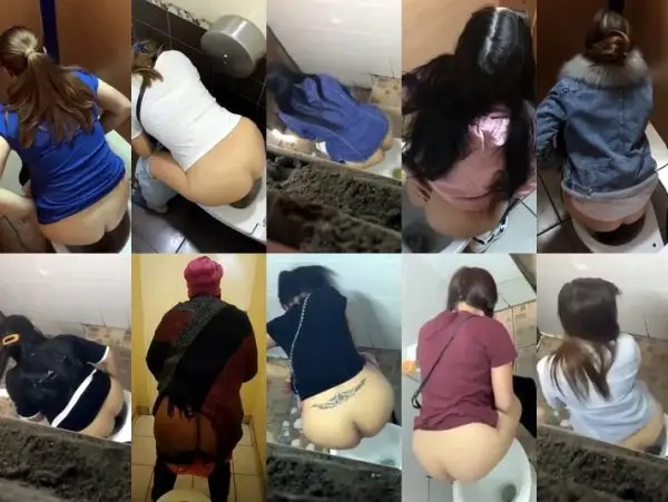 Amateur Public toilet spy
