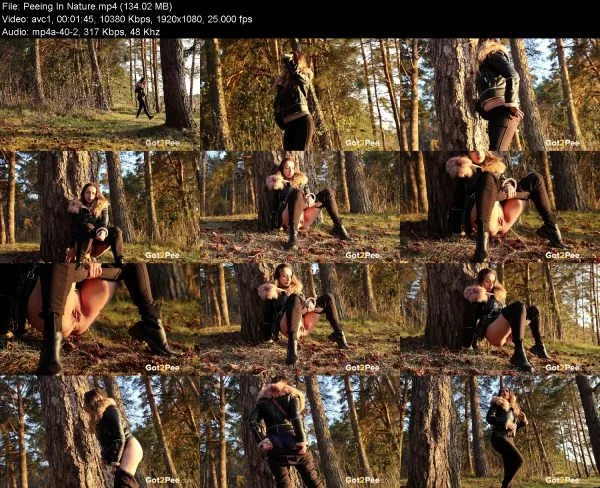 Peeing In Nature