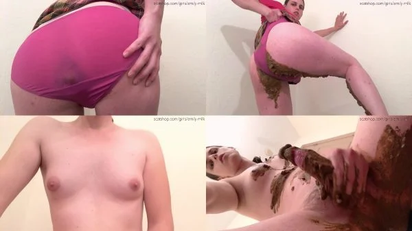 ScatShop Emily Milk Too Much Poop for My Panties