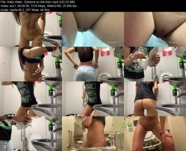 Katty West – Extreme on the train