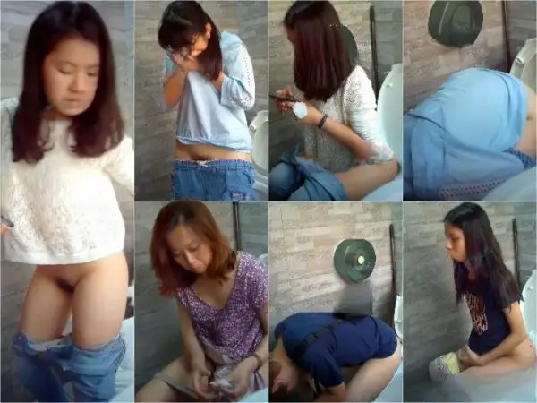 China Toilet Voyeur sifangktv 684-686 public restroom