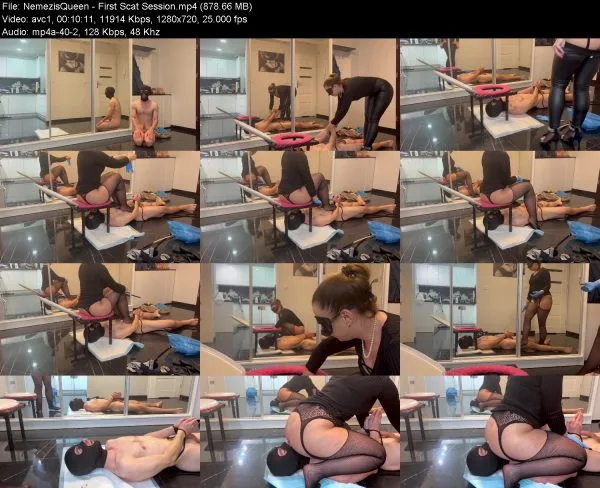 NemezisQueen – First Scat Session