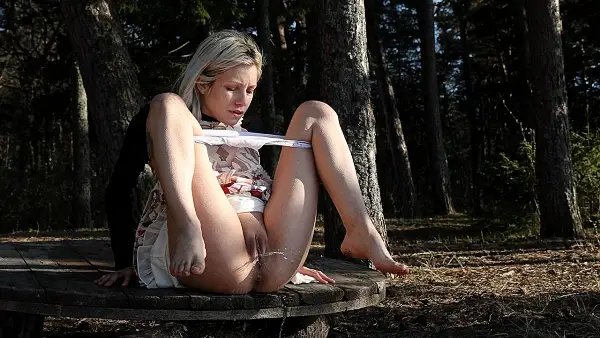 Panties Down Legs Up