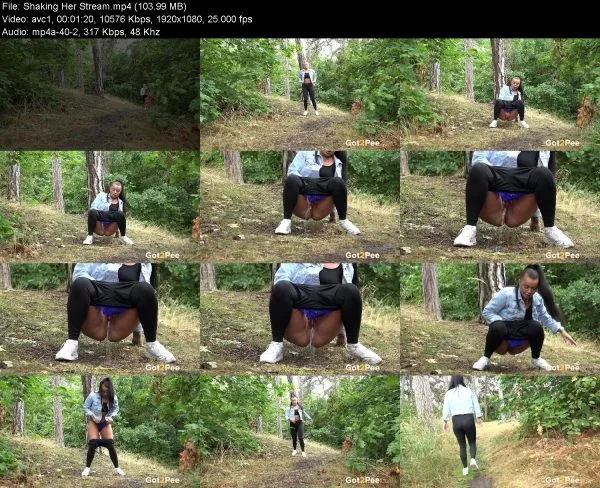 Shaking Her Stream