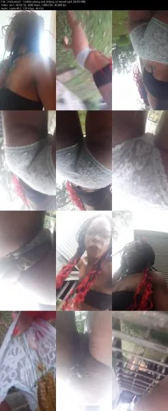UniQueen21 – UniElla peeing and shitting on herself