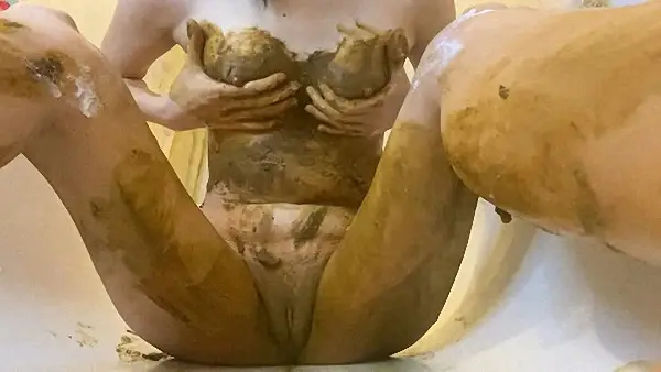 p00girl – DP fisting shit in the pussy