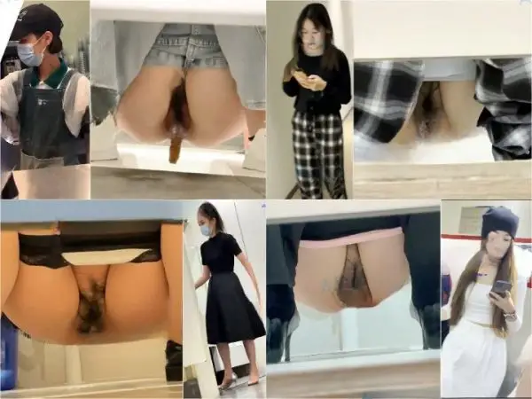 public restroom China Toilet Voyeur sifangktv 741-743