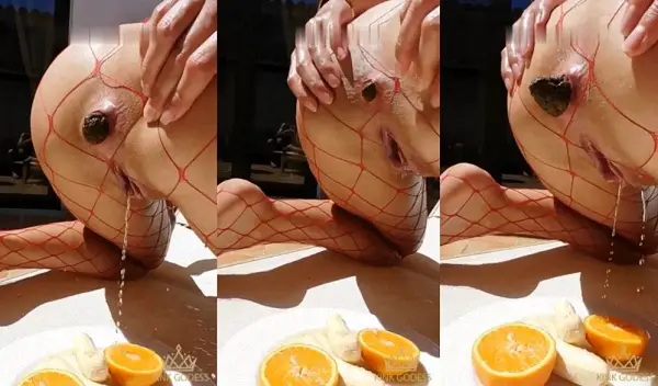 KinkGodess – Shitty fruitbowl