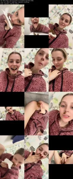 Maria Anjel – My Scat journey 5 Compilation